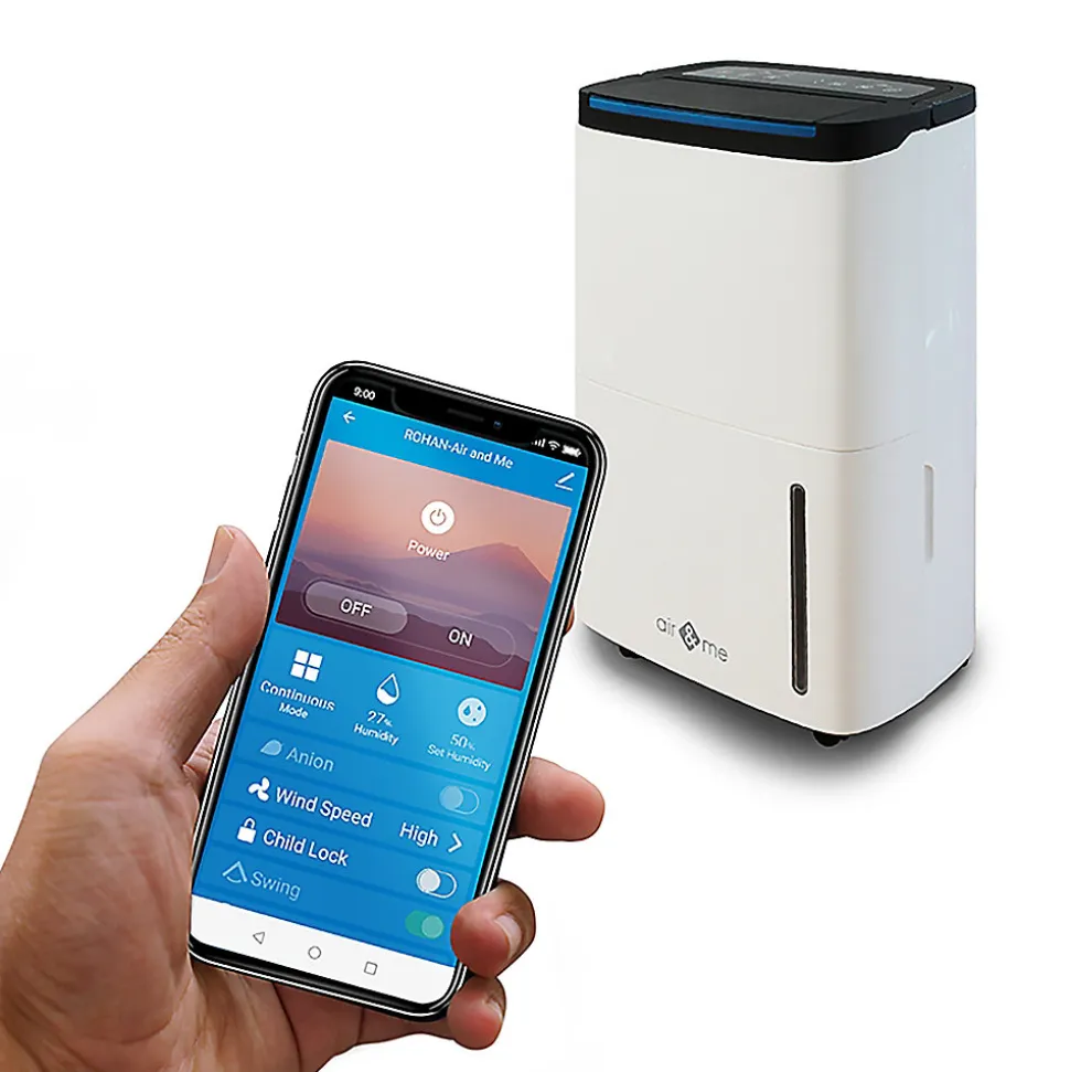 Déshumidificateur d'air à compresseur Rohan 50L/J 200m²