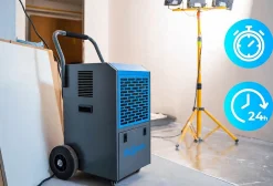 Déshumidificateur d'air industriel Hexwelt 70L/24H réservoir 5.5L absorbeur d'humidité 1 pièce.