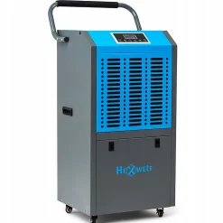 Déshumidificateur d'air industriel Hexwelt 138L/24H réservoir 10L absorbeur d'humidité 1 pièce.