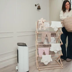 Déshumidificateur Meaco DD8L Pro 8L. Dessiccant, silencieux, basse conso. Idéal sous-sol, séchage linge & humidité.