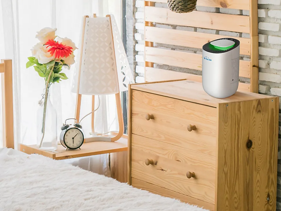 Déshumidificateur 21W avec lumière LED pour des petites surfaces