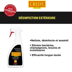 Désinfectant bactéricide fongicide Cresyl Spado 500ml