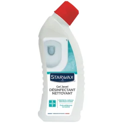 Désinfectant nettoyant gel javel WC Starwax 750 ml