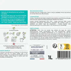 Désinfectant nettoyant multi-surfaces Starwax 1L