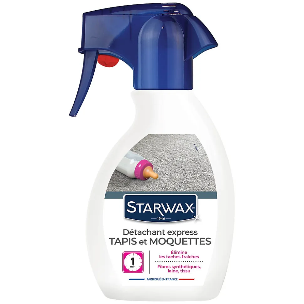 Détachant express tapis et moquette Starwax 250ml