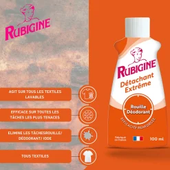 Détachant extrême anti-rouille Rubigine 100ml