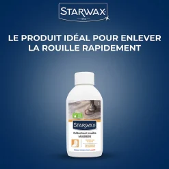 Détachant rouille marbre et pierres naturelles Starwax 250ml