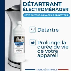 Détartrant électroménager Ecocert 1L Starwax