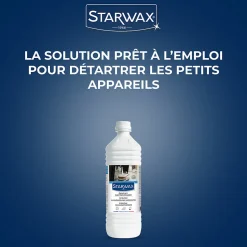 Détartrant électroménager Ecocert 1L Starwax