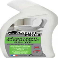 Détartrant surpuissant pour WC - En gel - 750 ml - ECOGENE