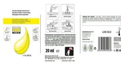 Détergent vitre concentré Karcher 4 x 20 ml