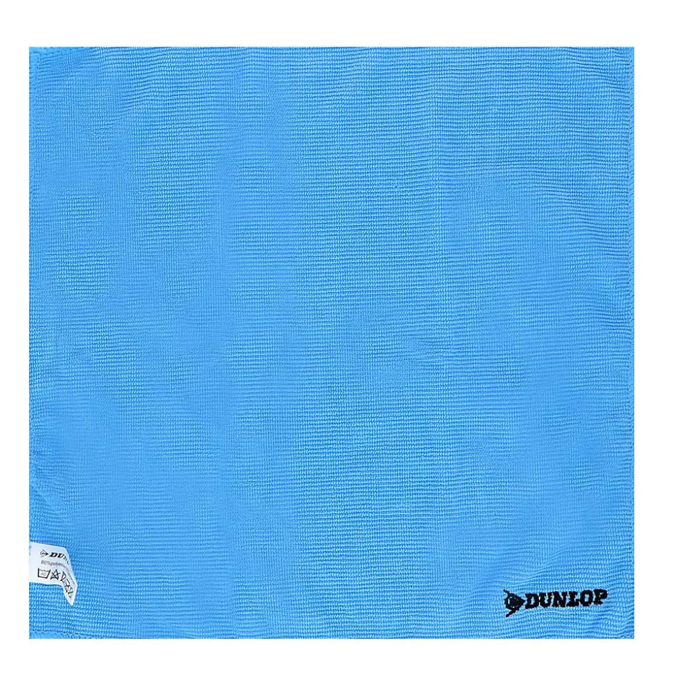 DUNLOP Lingettes Nettoyantes Voiture 35x35cm, Microfibre 250gsm, Intérieur & Extérieur, Nettoyage Sans Traces