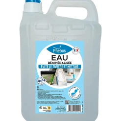 Eau déminéralisée anti-tartre Phébus 5L