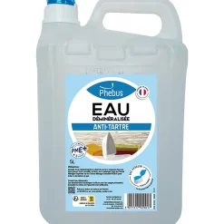 Eau déminéralisée anti-tartre Phébus 5L