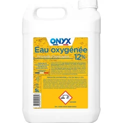 Eau Oxygénée 12% pour bois et textiles Onyx 5L