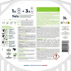 Eco-recharge vinaigre 14° Soluvert Starwax 3L
