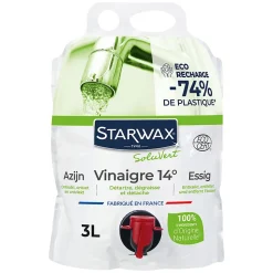 Eco-recharge vinaigre 14° Soluvert Starwax 3L
