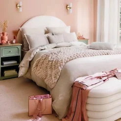 Edredon Adriel beige 180x80cm - Atmosphera