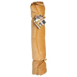 Edredon en velours Atmosphéra Sonia 80 x 180 cm ocre