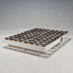 Ensemble 2 sommiers relaxation électrique FLEXPALACE 80x200 / Blanc