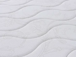 Ensemble 160 x 200 cm cadre à lattes + matelas ressorts 3 zones et mémoire de forme ép.20cm - WOLKENTANZ de YSMÉE