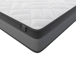 Ensemble 140 x 190 cm sommier + matelas ressorts ensachés et mémoire de forme ép.24cm - ILLUSION de YSMÉE