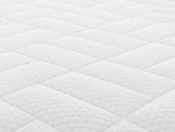 Ensemble 140 x 190 cm sommier + matelas ressorts ensachés et mémoire de forme ép.24cm - ILLUSION de YSMÉE