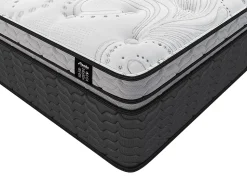 Ensemble 140 x 190 cm sommier + matelas hybride ressorts ensachés et surmatelas intégré ép.30cm - GAMIANI de YSMÉE