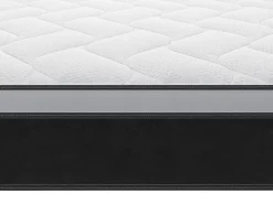 Ensemble 180 x 200 cm sommier coffre blanc + matelas hybride ressorts ensachés et mémoire de forme ép.25cm - ASTRIA Art Collection