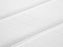 Ensemble 180 x 200 cm sommier coffre blanc + matelas hybride ressorts ensachés 7 zones et mousse haute résilience ép.26cm - AUDACE