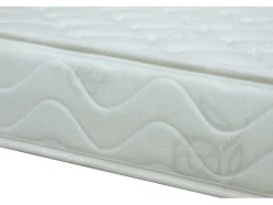 Ensemble 140 x 190 cm sommier coffre blanc + matelas mousse ép.15cm - ZEUS de YSMÉE