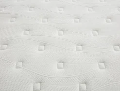 Ensemble 140 x 190 cm sommier coffre blanc + matelas ressorts ensachés 7 zones accueil TPE ép.28cm - ONEBIA de PALACIO