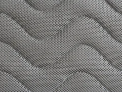 Ensemble 160 x 200 cm sommier coffre avec tiroir naturel clair + matelas mousse HD mémoire de forme et tissu 3D respirant ép.18cm