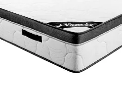 Ensemble 180 x 200 cm sommier coffre naturel clair + matelas mousse ép.30cm - SOLAK de YSMÉE