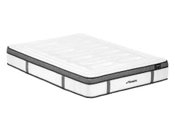 Ensemble 180 x 200 cm sommier tapissier + matelas hybride ressorts ensachés 7 zones et mémoire de forme ép.30cm - OLIANE de YSMÉE