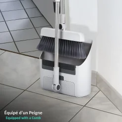 Ensemble balai 3 en 1 FISHTEC Pivotant 180 pelle peigne Intégré