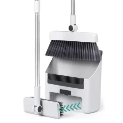 Ensemble balai 3 en 1 FISHTEC Pivotant 180 pelle peigne Intégré