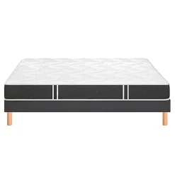 Ensemble Bultex ESSENTIAL + Sommier POWER + pieds 80x190 Mousse