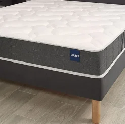 Ensemble Bultex ESSENTIAL + Sommier POWER + pieds 90x200 Mousse