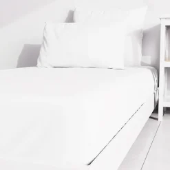 Ensemble couette et parure 5 Pièces BOHEME bleu canard pour lit en 90x190 cm, par Soleil d'ocre