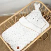 Ensemble coussin et couverture pour berceau et couffin Melody
