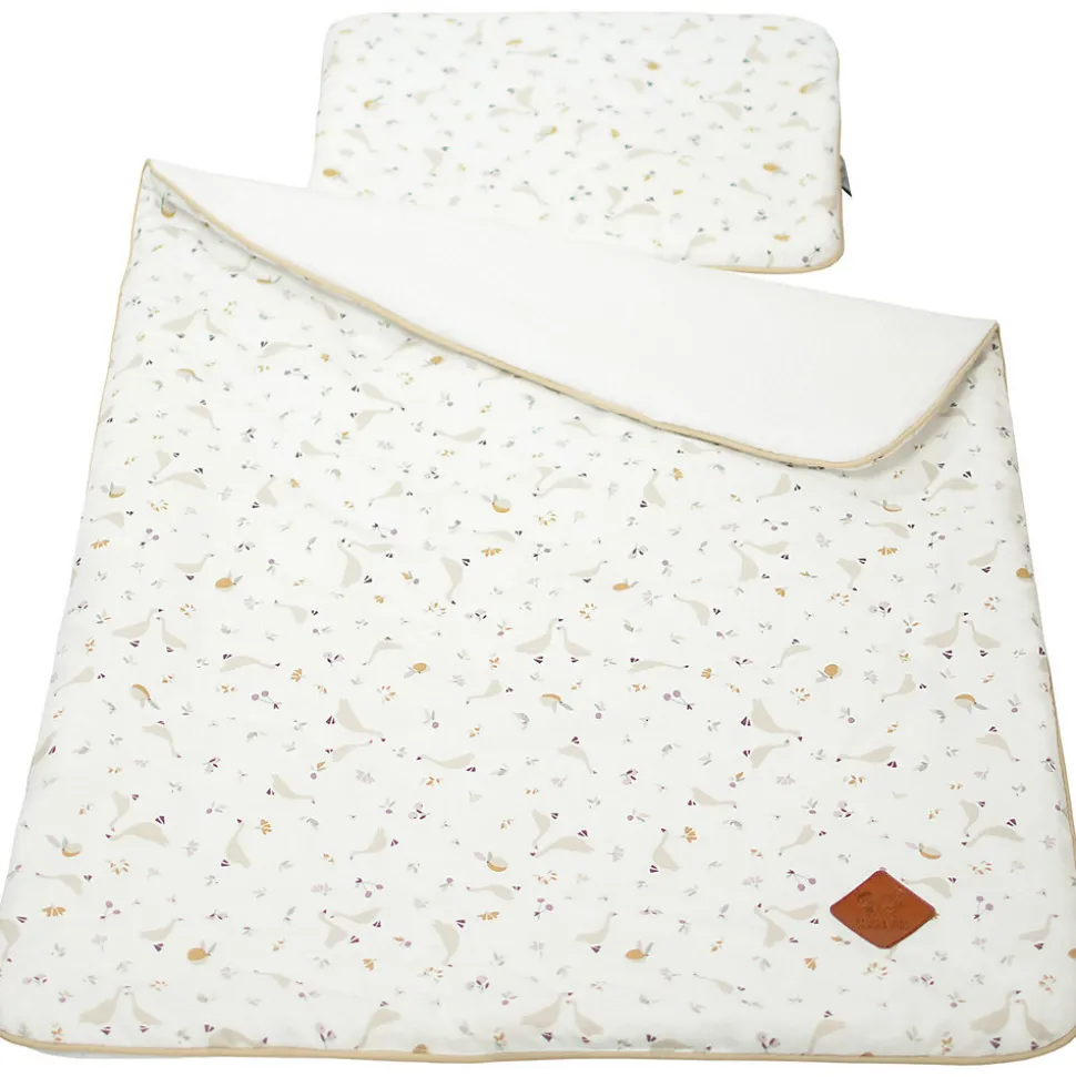 Ensemble coussin et couverture pour berceau et couffin Sidonia