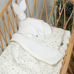 Ensemble coussin et couverture pour berceau et couffin Sidonia