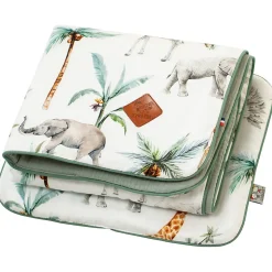 Ensemble couverture et coussin pour berceau et couffin Safari