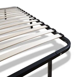 Ensemble Cristal 90x190 cm Matelas Mousse + Sommier Métal