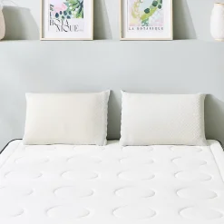 Ensemble Cristal 90x190 cm Matelas Mousse + Sommier Métal