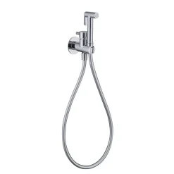 Ensemble douchette hygiénique WC SKY BATH chromé Inox S304 série HARMONY