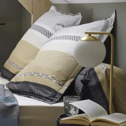 Ensemble draps et traversin Marlow (90x190 cm - Beige)