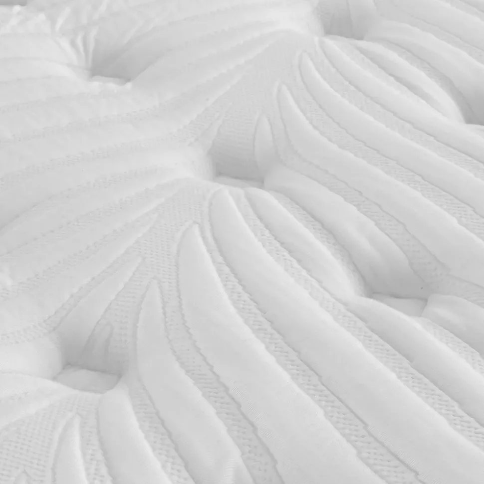 Ensemble Elégance 140x190 cm Matelas Mousse + Sommier Bois