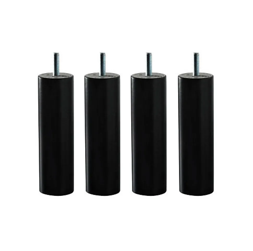 Ensemble Epeda LE MAJESTUEUX + Sommier Confort Medium + Pieds 200x200 Gris souris Ressorts